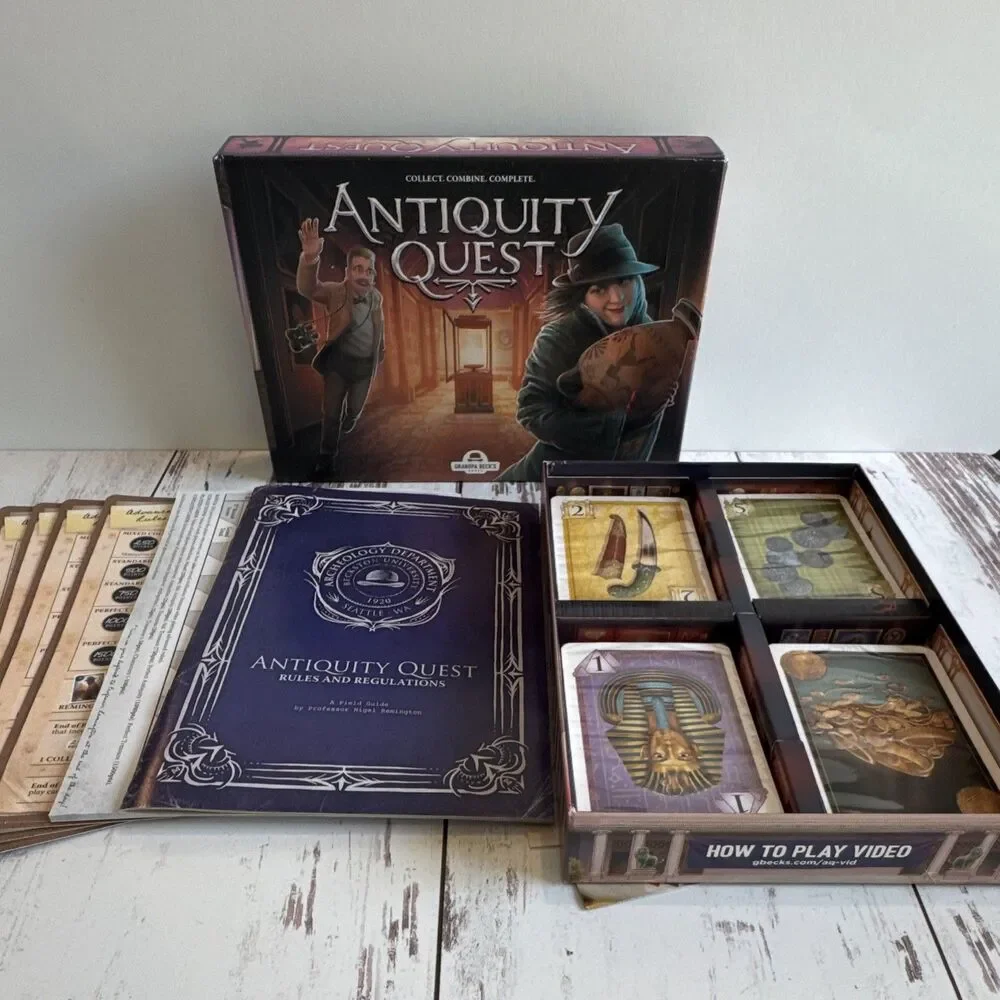 Grandpa Beck's Games Antiquity Quest Antiques Card Game 2-8P Ages 10+